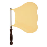 Kuber Industries Hand Fan | Plastic Hath Pankha | Hand Fan for Summer | Beejna for Natural Air | Caty Fan | Useful for Travel | Hand Fan for Cool Air | Cream